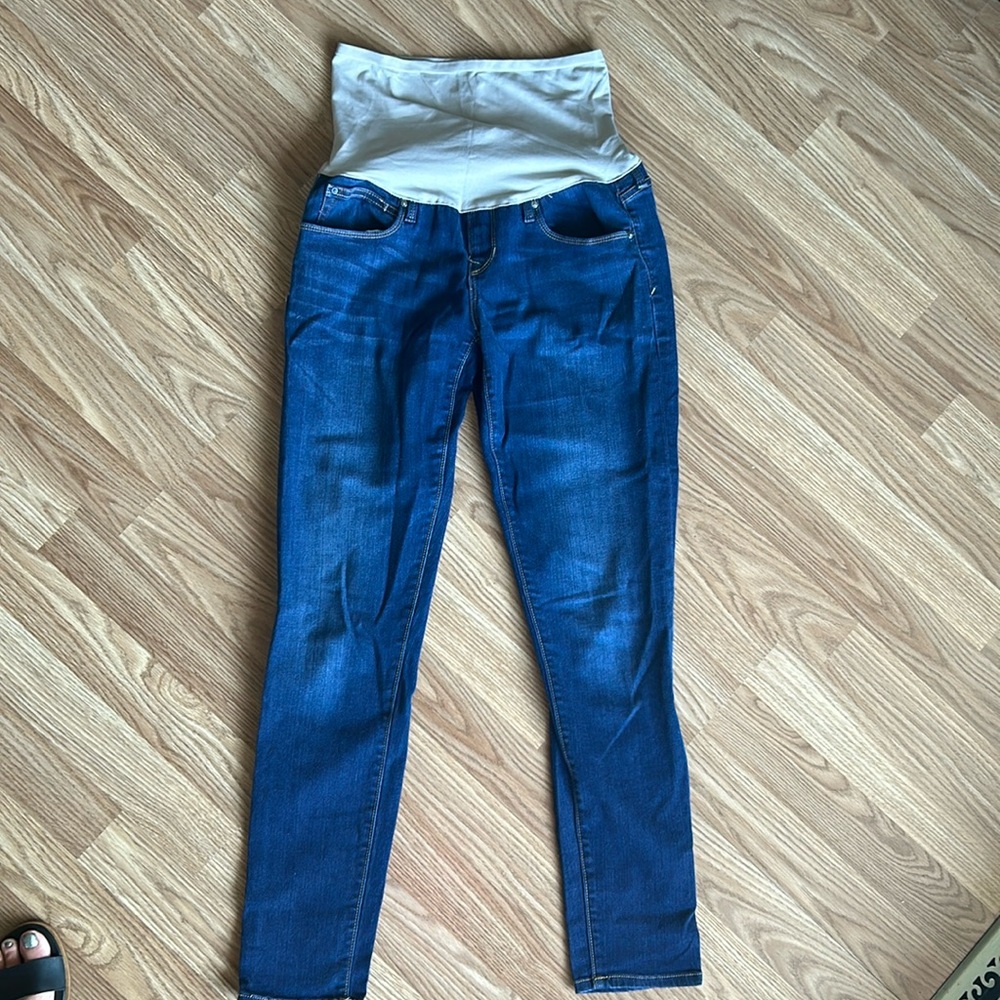 Gap Maternity | Full panel stretch Legging Jeans | size 27/4r